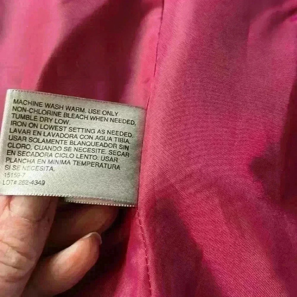 Worthington black,‎ double breasted swing coat. Size small - Picture 7 of 7